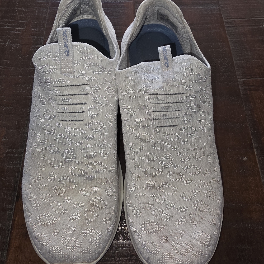Women's White Slip-On Shoes